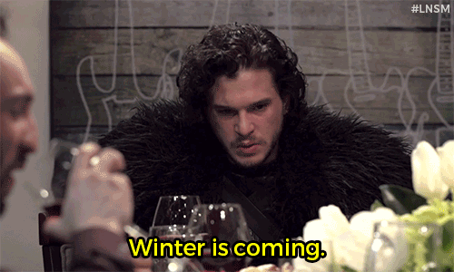 game of thrones jon snow winter is coming.gif